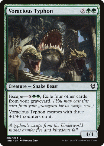 Voracious Typhon (THB-203)  - Theros Beyond Death
