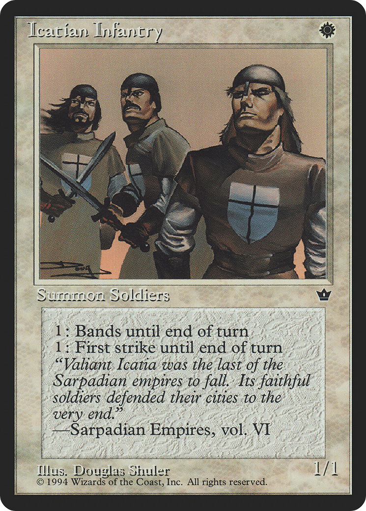 Icatian Infantry (Shuler) (FEM-)  - Fallen Empires