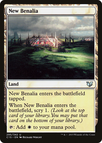 New Benalia (C15-295)  - Commander 2015