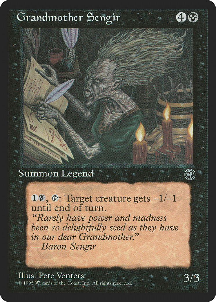 Grandmother Sengir (HML-)  - Homelands