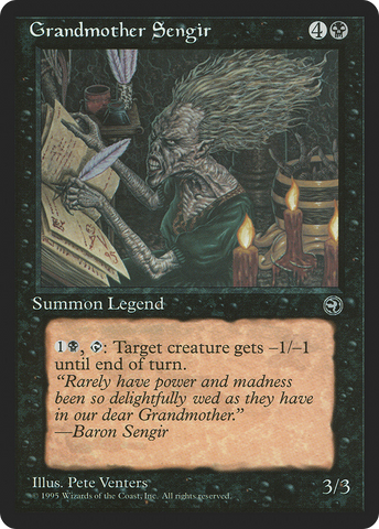 Grandmother Sengir (HML-)  - Homelands