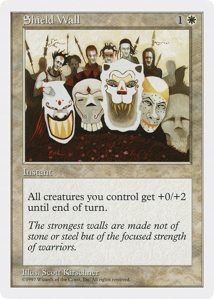 Shield Wall (5ED-)  - Fifth Edition