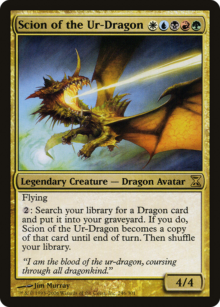 Scion of the Ur-Dragon (TSP-246)  - Time Spiral