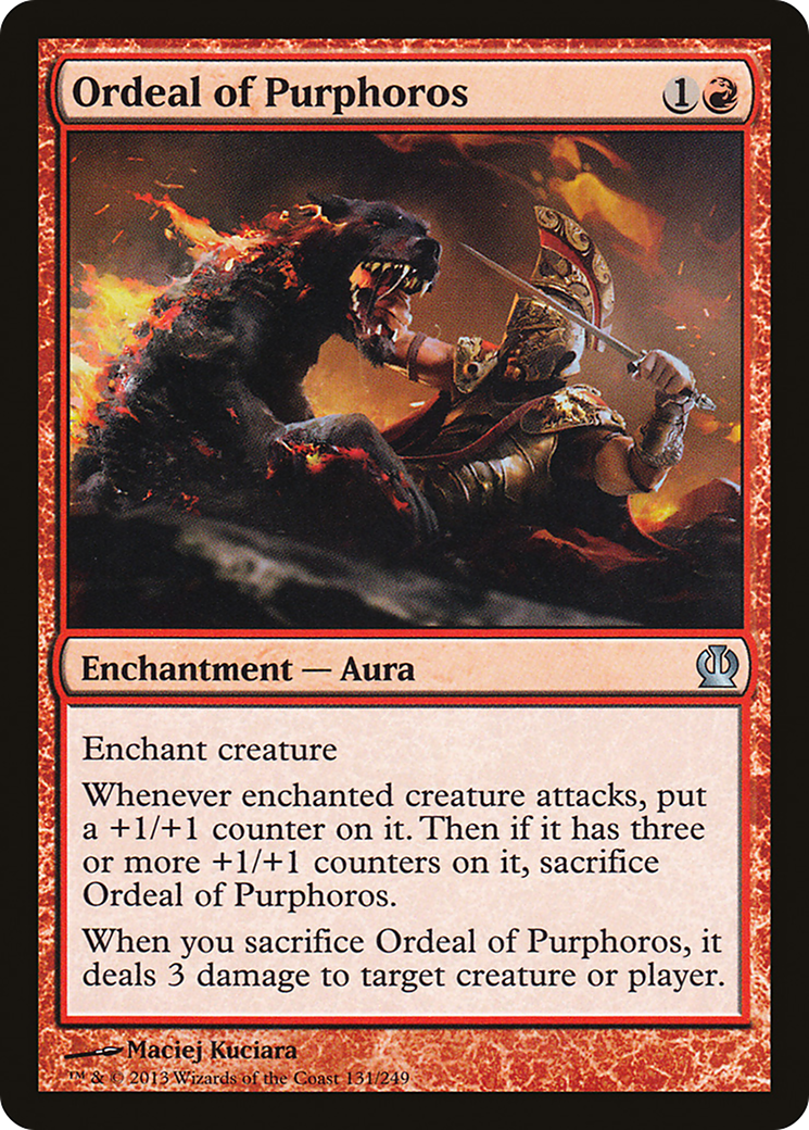 Ordeal of Purphoros (THS-131)  - Theros