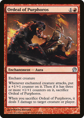 Ordeal of Purphoros (THS-131)  Foil - Theros