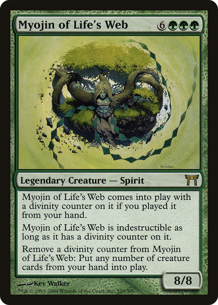 Myojin of Life's Web (CHK-229)  - Champions of Kamigawa
