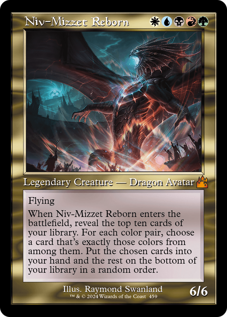 Niv-Mizzet Reborn (Retro Frame) (RVR-459)  Foil - Ravnica Remastered