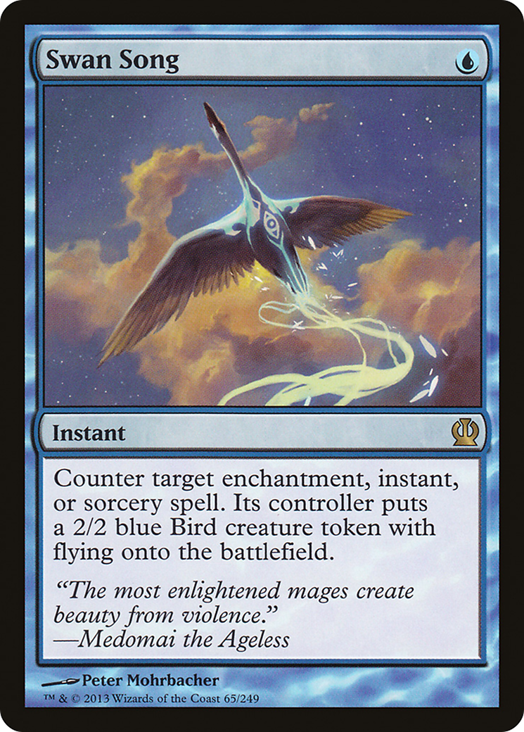 Swan Song (THS-065)  Foil - Theros