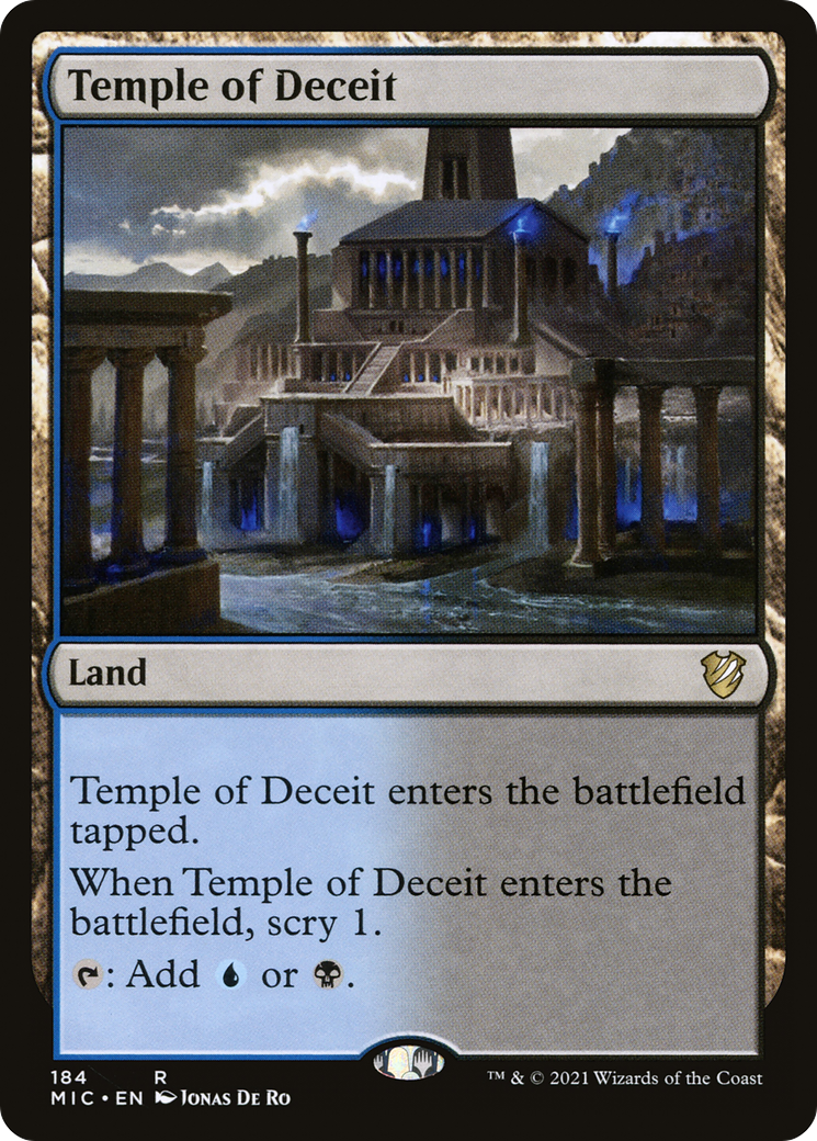 Temple of Deceit (MIC-184)  - Midnight Hunt Commander