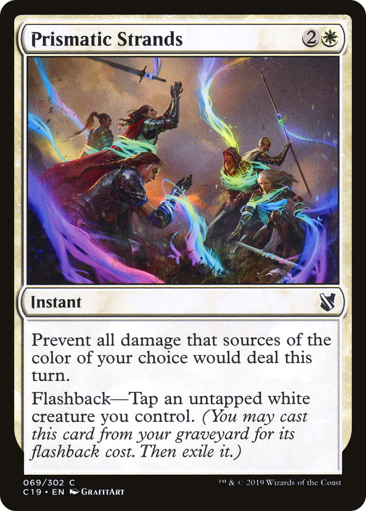 Prismatic Strands (C19-069)  - Commander 2019