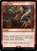 Gimli's Fury (LTR-131)  Foil - The Lord of the Rings: Tales of Middle-earth