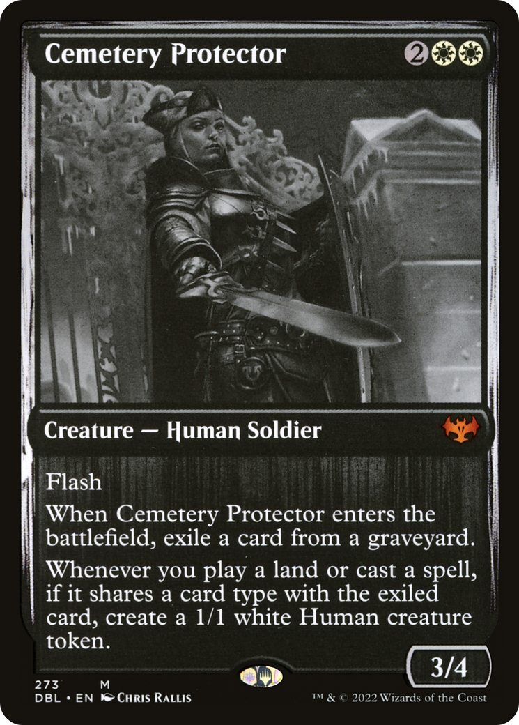 Cemetery Protector (DBL-273)  - Innistrad: Double Feature