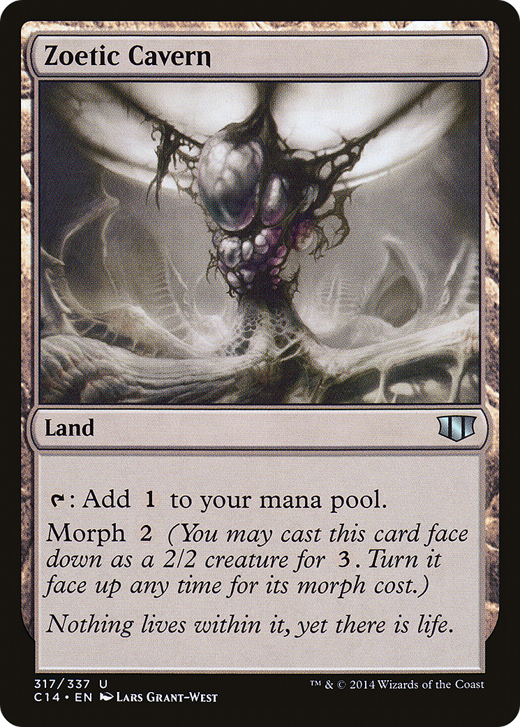 Zoetic Cavern (C14-317)  - Commander 2014