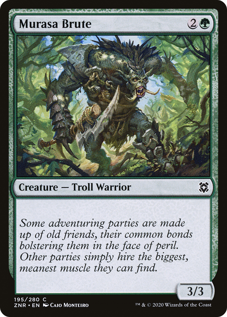 Murasa Brute (ZNR-195)  - Zendikar Rising