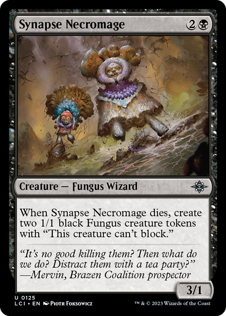 Synapse Necromage (LCI-125)  - The Lost Caverns of Ixalan
