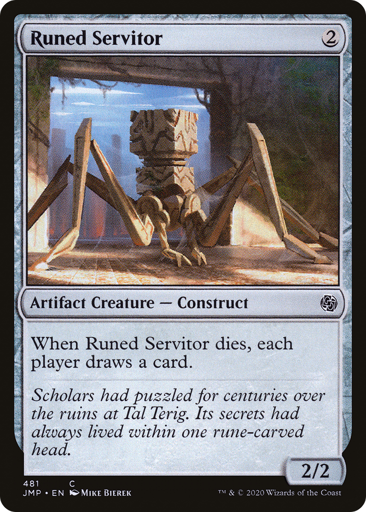 Runed Servitor (JMP-481)  - Jumpstart