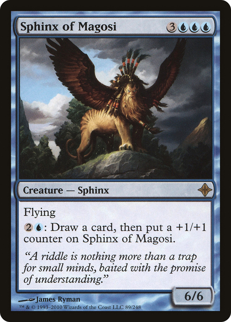 Sphinx of Magosi (ROE-089)  Foil - Rise of the Eldrazi