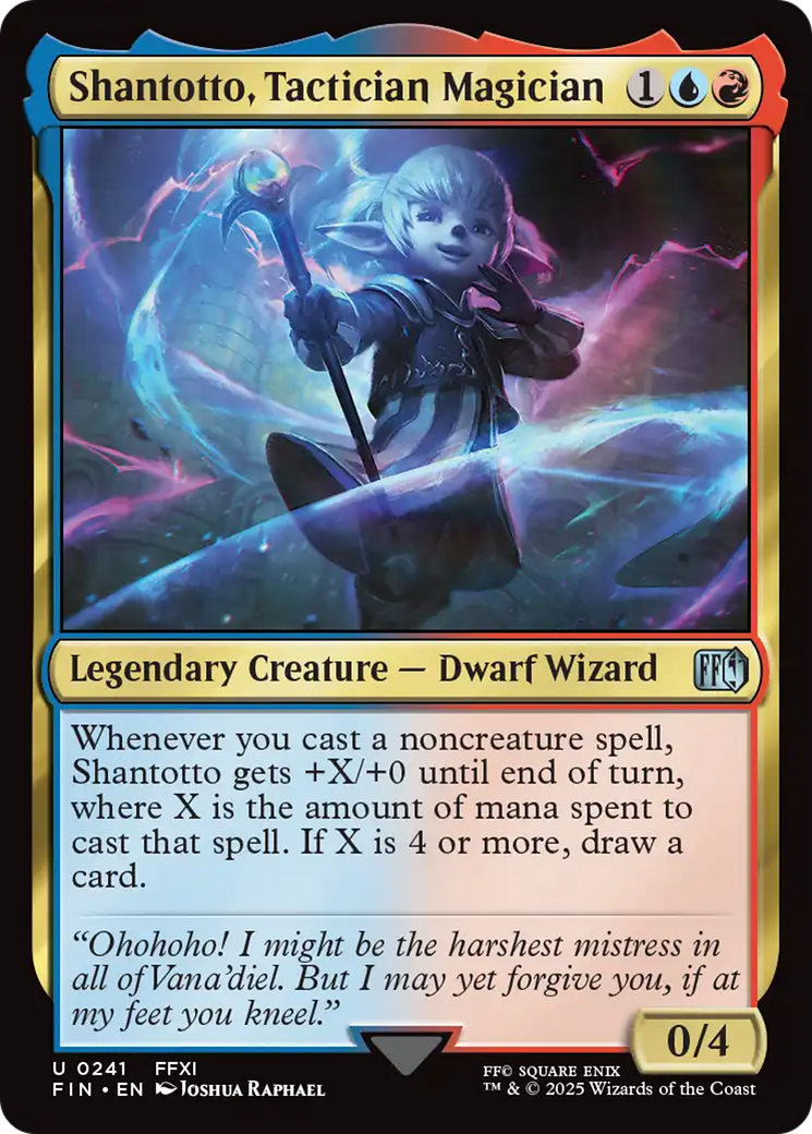Shantotto, Tactician Magician (FIN-241)  Foil - FINAL FANTASY