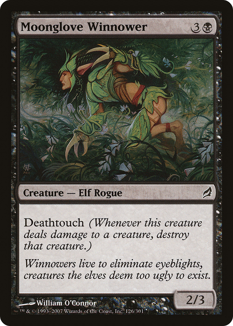 Moonglove Winnower (LRW-126)  Foil - Lorwyn
