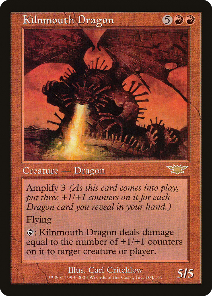 Kilnmouth Dragon (LGN-104)  Foil - Legions