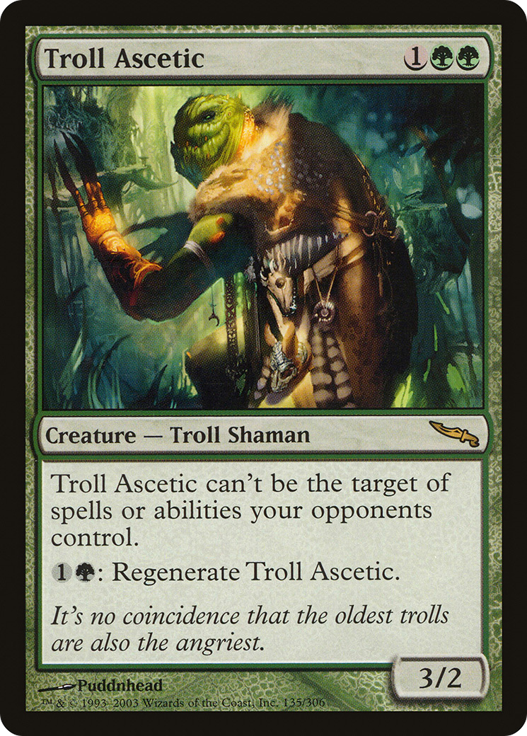 Troll Ascetic (MRD-135) - Mirrodin Foil