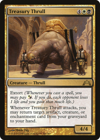 Treasury Thrull (GTC-201)  - Gatecrash