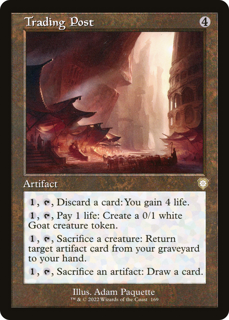 Trading Post (Retro Frame) (BRC-169)  - The Brothers' War Commander