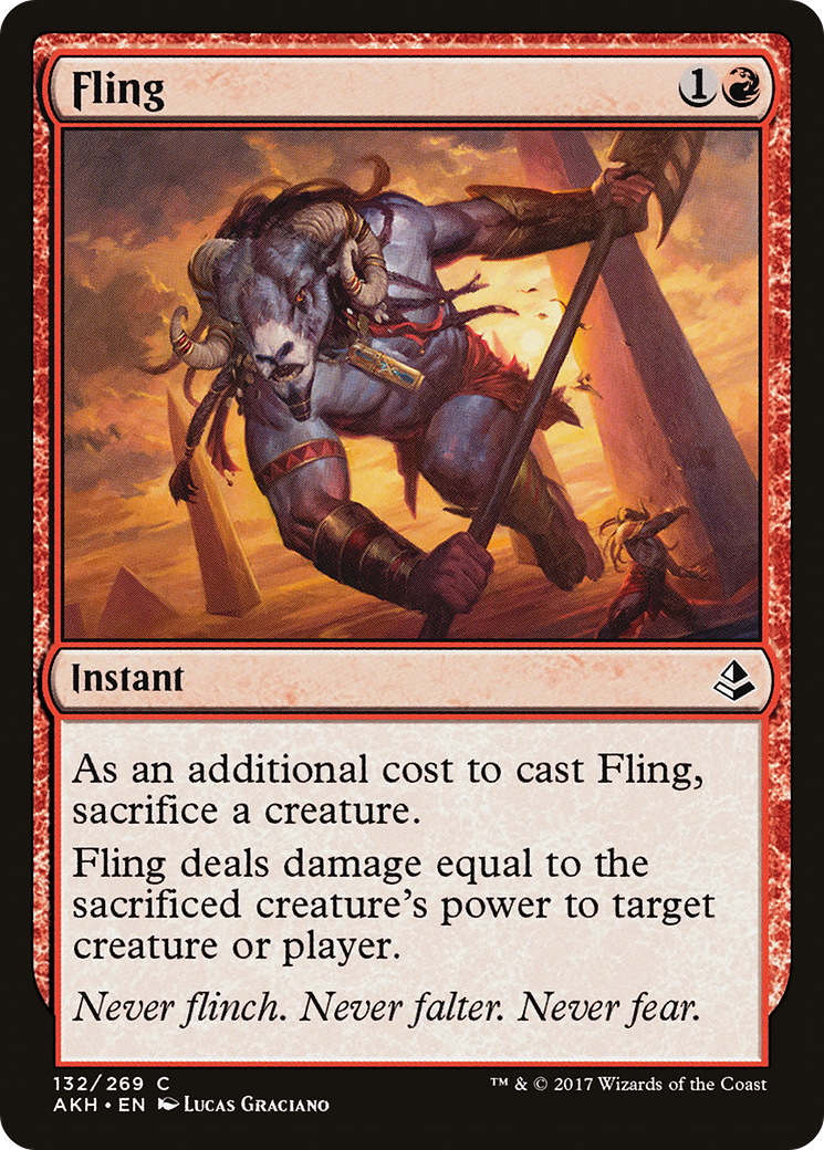 Fling (AKH-132)  Foil - Amonkhet