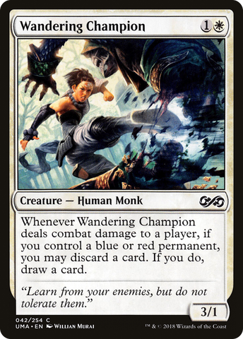 Wandering Champion (UMA-042)  Foil - Ultimate Masters