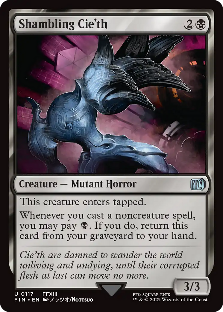 Shambling Cie'th (FIN-117)  Foil - FINAL FANTASY