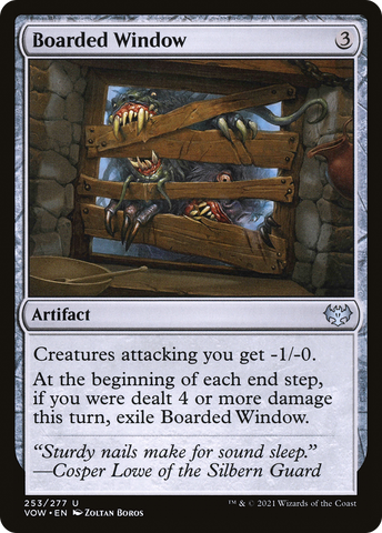 Boarded Window (VOW-253)  - Innistrad: Crimson Vow