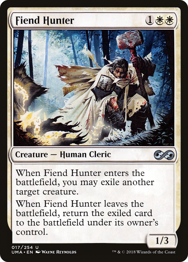 Fiend Hunter (UMA-017)  Foil - Ultimate Masters
