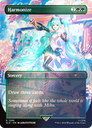 Harmonize (Rainbow Foil) (SLD-1596★) - Secret Lair Drop (Borderless) Foil
