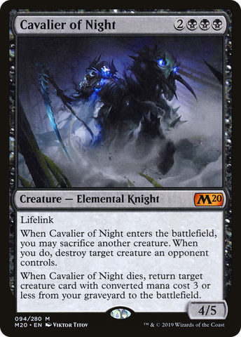 Cavalier of Night (M20-094)  - Core Set 2020
