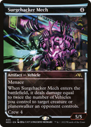 Surgehacker Mech (Showcase) (NEO-405)  Foil - Kamigawa: Neon Dynasty: (Showcase)