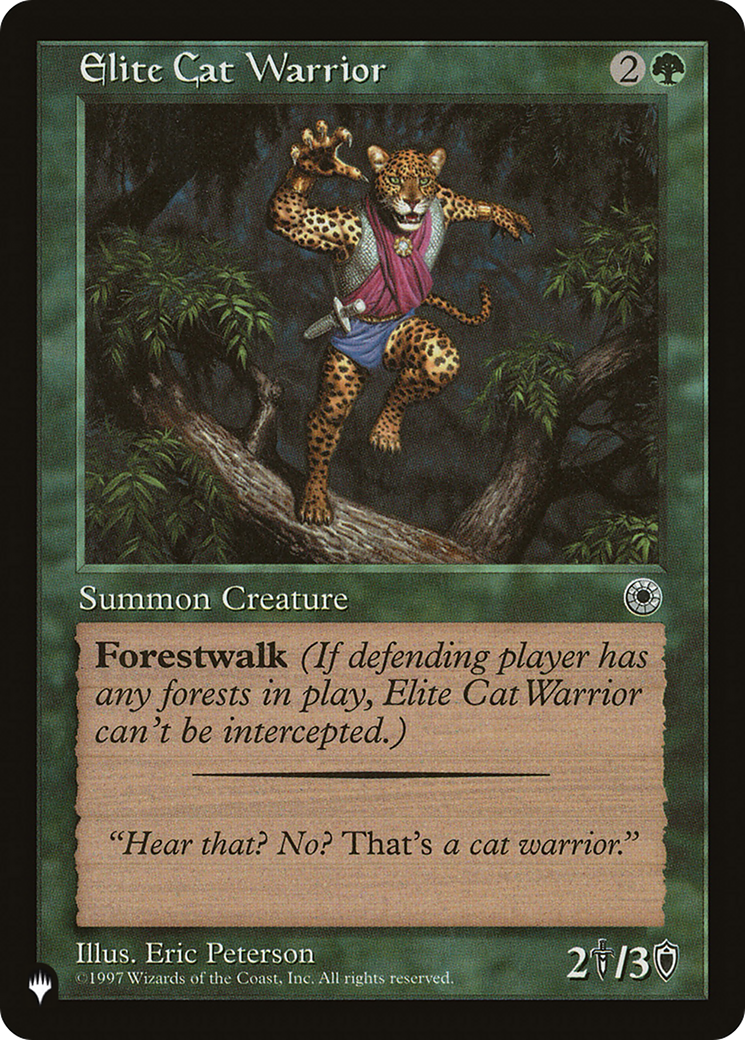 Elite Cat Warrior (LIST-POR-163)  - The List