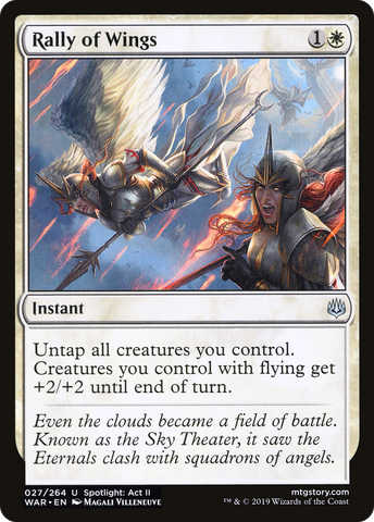 Rally of Wings (WAR-027)  - War of the Spark