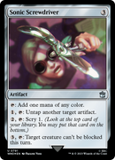 Sonic Screwdriver (0791) (Surge Foil) (WHO-791)  Foil - Doctor Who