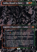 Lukka, Bound to Ruin (Oil Slick Raised Foil) (ONE-363)  Foil - Phyrexia: All Will Be One (Borderless)