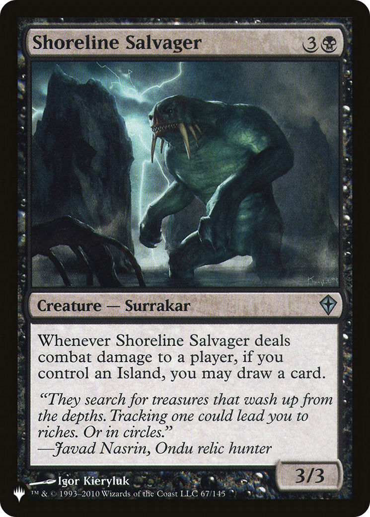Shoreline Salvager (LIST-WWK-67)  - The List