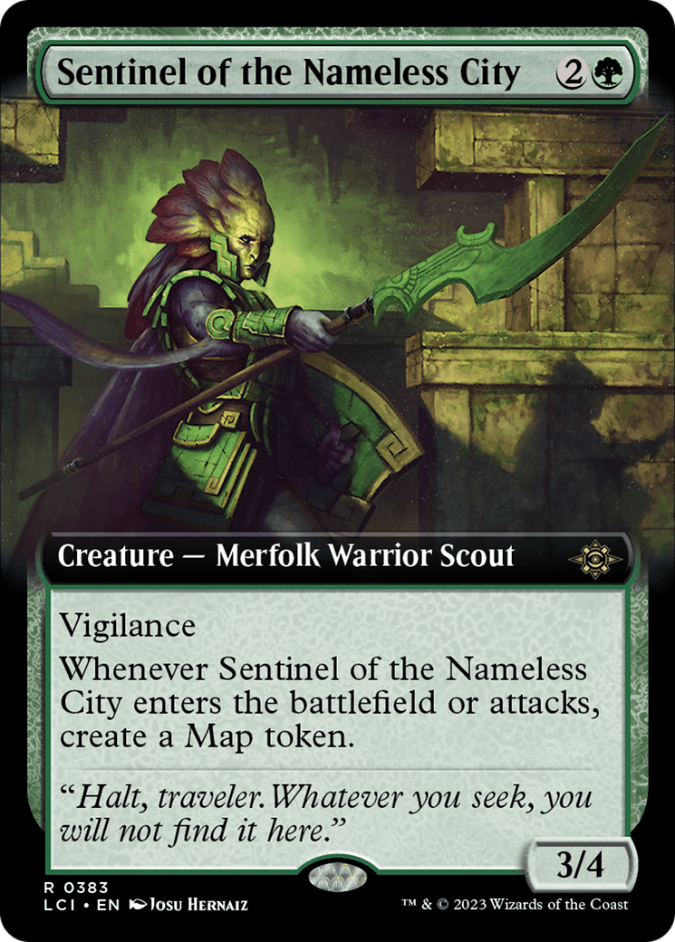 Sentinel of the Nameless City (Extended Art) (LCI-383)  - The Lost Caverns of Ixalan: (Extended Art)
