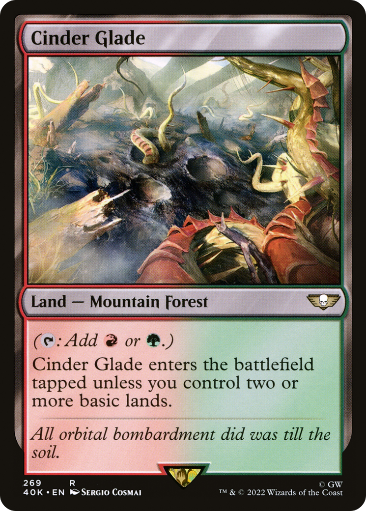 Cinder Glade (40K-269)  - Warhammer 40,000 Commander