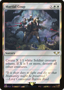 Martial Coup (Surge Foil) (40K-189)  Foil - Warhammer 40,000 Commander