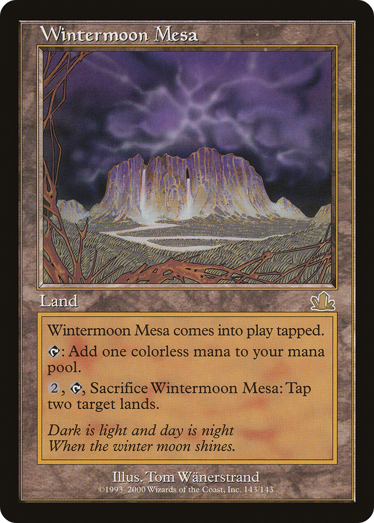 Wintermoon Mesa (PCY-143)  Foil - Prophecy