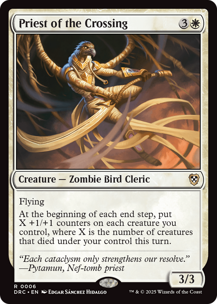 Priest of the Crossing (DRC-006)  - Commander: Aetherdrift