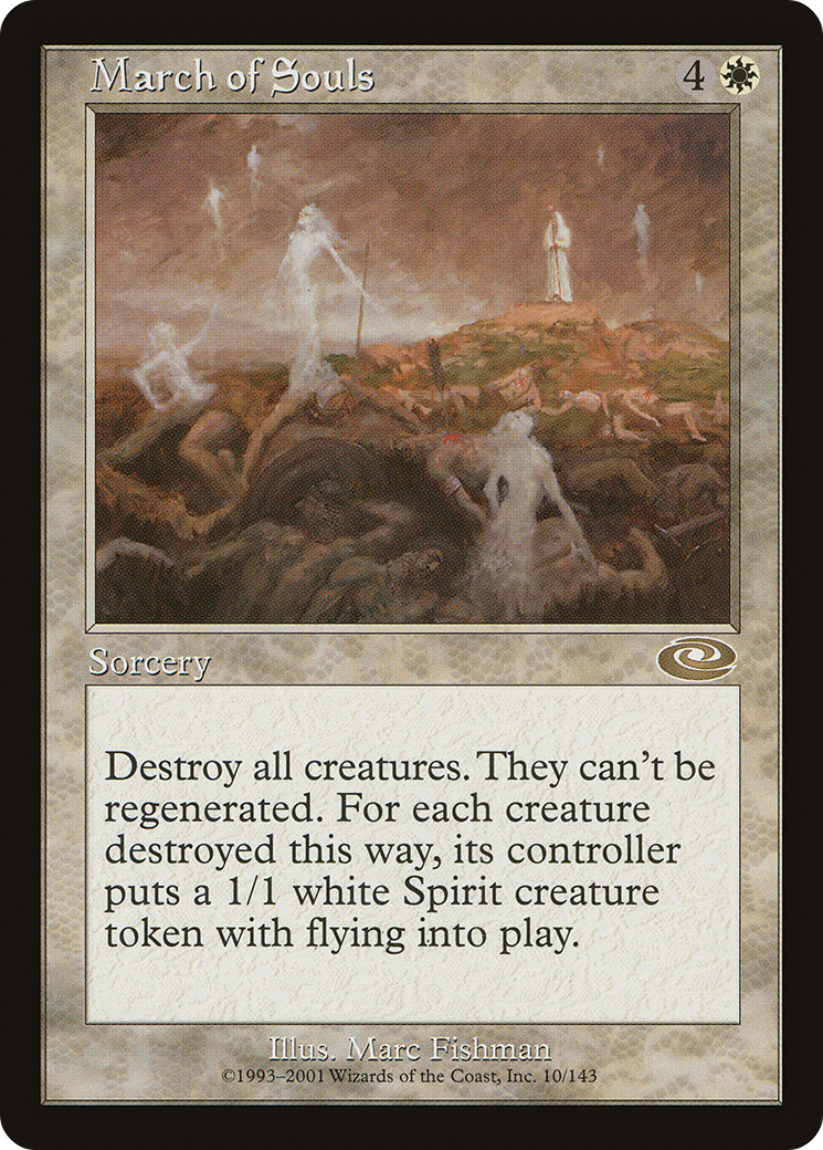 March of Souls (PLS-010) - Planeshift Foil