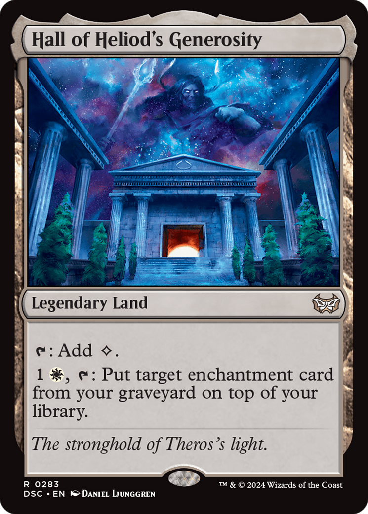 Hall of Heliod's Generosity (DSC-283)  - Duskmourn: House of Horror Commander