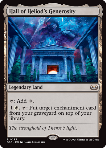 Hall of Heliod's Generosity (DSC-283)  - Duskmourn: House of Horror Commander