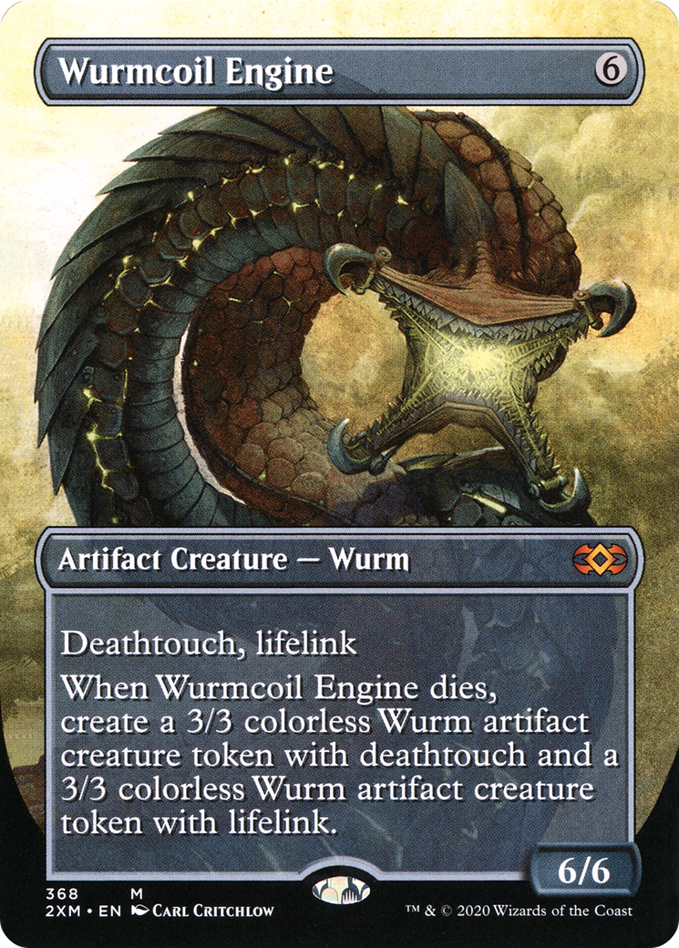 Wurmcoil Engine (Borderless) (2XM-368)  Foil - Double Masters
