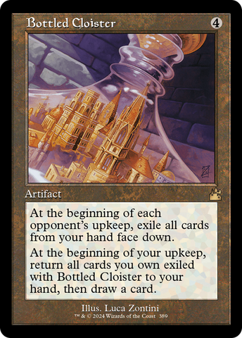 Bottled Cloister (Retro Frame) (RVR-389)  Foil - Ravnica Remastered